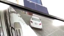 بالفيديو لص يسرق تويوتا يارس من أمام محل في السعودية