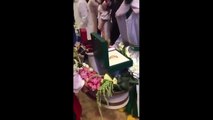10 رجال يحملون هدايا العروس.. زفاف أسطوري لرجل أعمال سعودي في المغرب