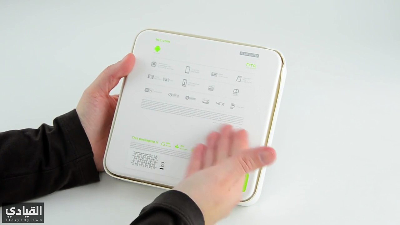 فيديو: فتح صندوق هاتف إتش تي سي ون إيه 9 (HTC O...