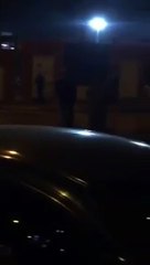 فيديو غرق سيارة بالكامل في أحد شوارع القاهرة بسبب أنبوب مياه