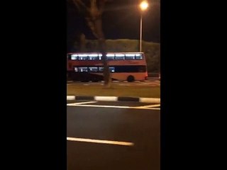 لكزس LFA تتعرض لحادث مؤسف وغريب جداً أيضاً