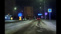 فيديو لص يسرق بي إم دبليو X5 ويستعرض قدراته على الثلوج ولكن!