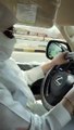 فيديو السلطات السعودية تقبض على مالك اللكزس التي قادتها فتاة ملثمة