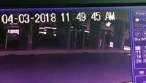 فيديو اشتعال النار في سيارة مسن داخل محطة وقود وهذا ما فعله