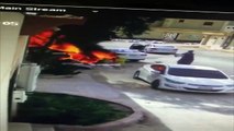 فيديو سعودي ينقذ سيارة من كارثة محققة بشجاعته وفطنته