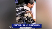 بالفيديو شاب يخرج واحدة من أكثر الأفاعي سمية في العالم من سيارة