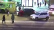 فيديو فتاة روسية تثير الدهشة برد فعلها بعدما دهستها سيارة