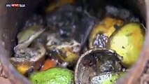 فيديو فلسطيني ينتج غاز الطهي من القمامة.. كيف فعلها؟
