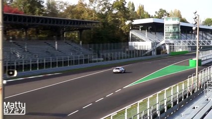 بورش GT2 RS غامضة تظهر على حلبة مونزا وسائقها مجنون يطير على المنعطفات