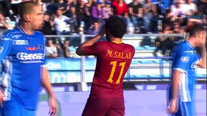 محمد صلاح لاعب نادي روما لشهر أكتوبر