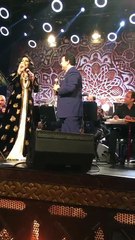 فيديو تفاعل الجمهور مع غناء أحلام وهاني شاكر هذه الأغنية القديمة