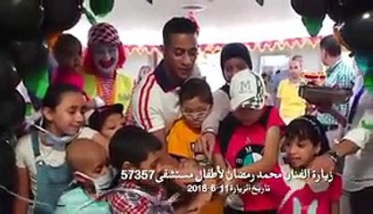 محمد رمضان يزور مستشفى 57357