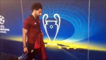 فيديو: أول ظهور لمحمد صلاح عقب إصابته أمام ريال مدريد في نهائي الأبطال