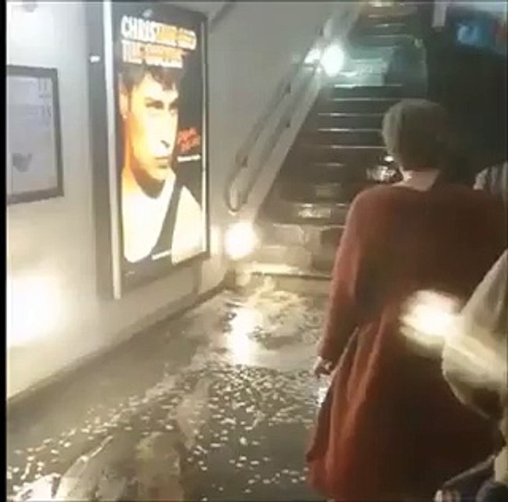 مترو باريس أمطار