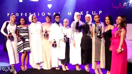 المدربة مايا أحمد في مقابلة لليالينا خلال الحفل النهائي لمسابقة NYX Arabia Face Awards 2016
