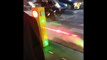 طريقة مبتكرة لمنع المارة من عبور الطريق أثناء وجود الإشارة الحمراء ?