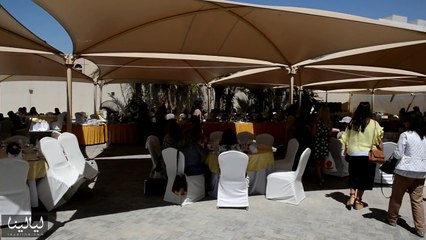 فيديو "عائشة يتيم للإرشاد الأسري" يقيم السوق الخيري السنوي