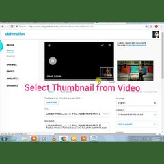 (2018) How to Set Dailymotion Thumbnail in Just 5 Second 2018 100% working method