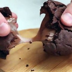 فيديو طريقة تحضير كوكيز لافا بالنوتيلا