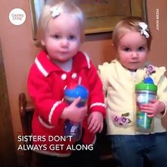 فيديو أجمل المواقف الطريفة التي حدثت بين الشقيقات بسبب الغيرة