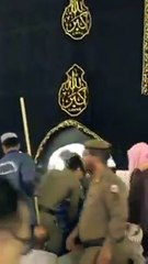 شاهد ماذا فعل رجال الأمن مع رجل قعيد داخل الحرم: مشهد مذهل
