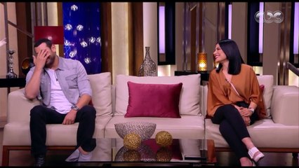 هنا العاصمة   عمرو يوسف   طايع خلاني أتكلم صعيدي في البيت وقولت لكندة بلاش سوري