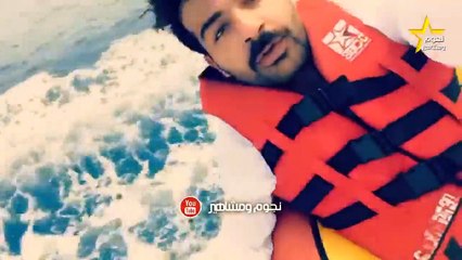 فرح الهادي وعقيل في آخر يوم في جزر المالديف