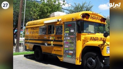 فيديو أغرب مركبات بيع الأطعمة المتنقلة في العالم