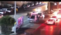 فيديو القبض على عصابة تسطو على السيارات في شوارع السعودية
