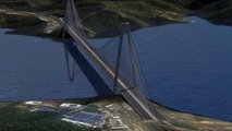 فيديو تركيا تحطم رقم قياسي جديد بأعرض وأطول جسر يحوي سكك حديدية
