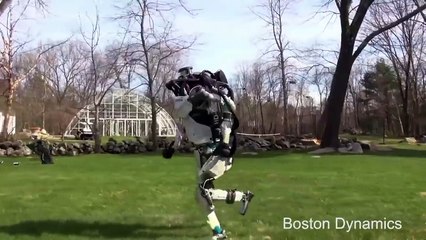 فيديو.. "أطلس" روبوت ينافس البشر على الركض