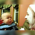 فيديو .. رد فعل الأطفال على رؤية أمهاتهم بماسك الوجه لأول مرة