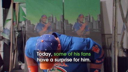 فيديو: بكاء جون سينا أمام الجميع.. وهذا هو السر!