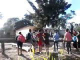 فيديو أطفال يركبون وحيد القرن في حديقة الحيوانات التونسية