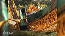 فيديو لسقوط قطار في نهر بعد انهيار جسر السكك الحديدية