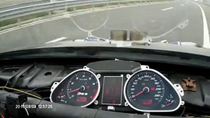 فيديو فولكس واجن جولف بمحرك 10 اسطوانات وصوت مرعب