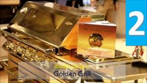 فيديو أغرب 10 أشياء مصنوعة من الذهب في العالم
