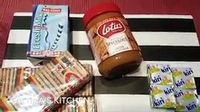 طريقة عمل حلى طبقات اللوتس بالفيديو
