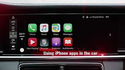 بورش تنشر فيديو نظام بورش كونيكت الذي يحول باناميرا إلى مكتب متنقل