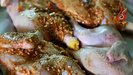 الفريكة المفلفلة بالدجاج على الطريقة الفلسطينية فيديو