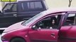 فيديو فتاة تقوم بأغبى حادث سيارة يمكن أن تراه في حياتك