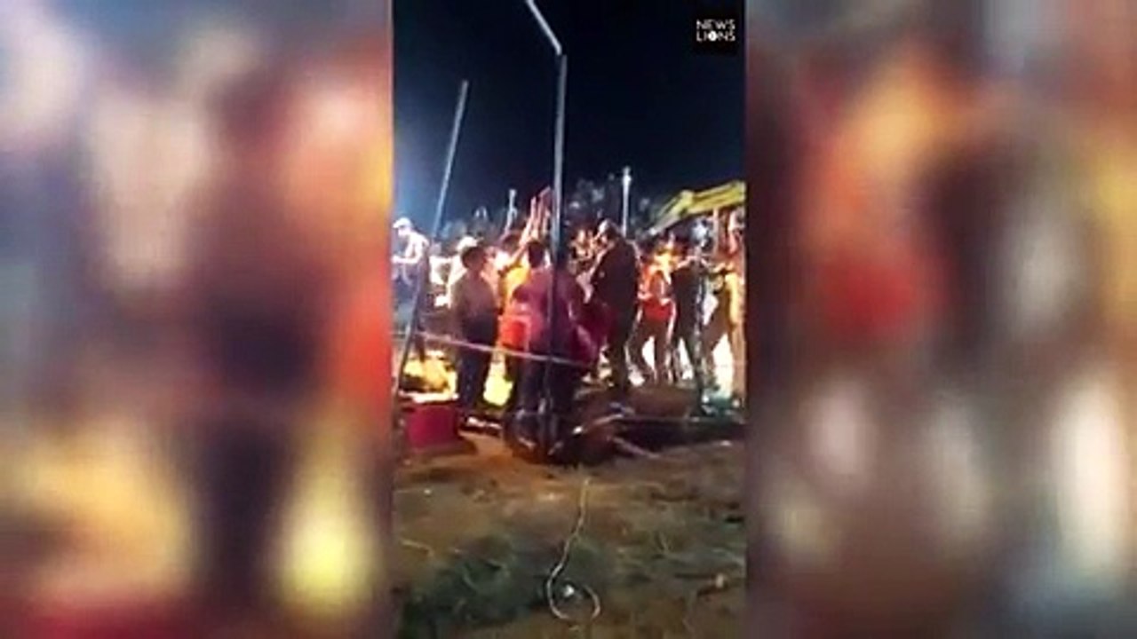 شاهد عملية إنقاذ طفل سقط في بئر.. لن تتوقع عمقه