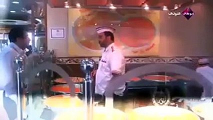 فيديو سامر المصري يبيع الحلويات في أحد المحال