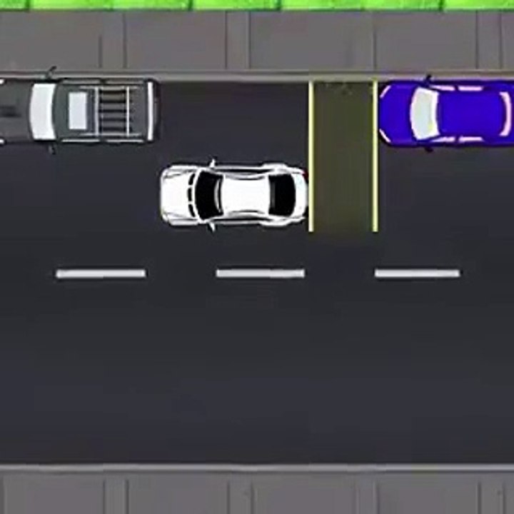 فيديو خطوات ركن السيارة بشكل طولي بين سيارتين