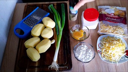 طريقة عمل أقراص بطاطس مقرمشة بالجبن