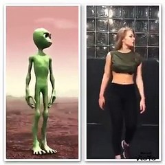 بالفيديو: شاهدوا من أين ظهر فيديو تمارين شد البطن مع الضفدع الأخضر