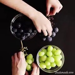 فيديو طريقة تحضير تشيز كيك موس العنب