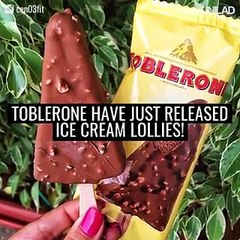 فيديو لعشاق مثلث شوكولاتة توبليرون: توبليرون أصبحت آيس كريم!