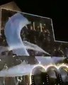 فيديو عرض صورة جيجي حديد على واجهة معرض الفن الإسلامي في قطر.. والسبب!