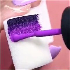 بالفيديو طريقة تطبيق مناكير هالوين  مميز